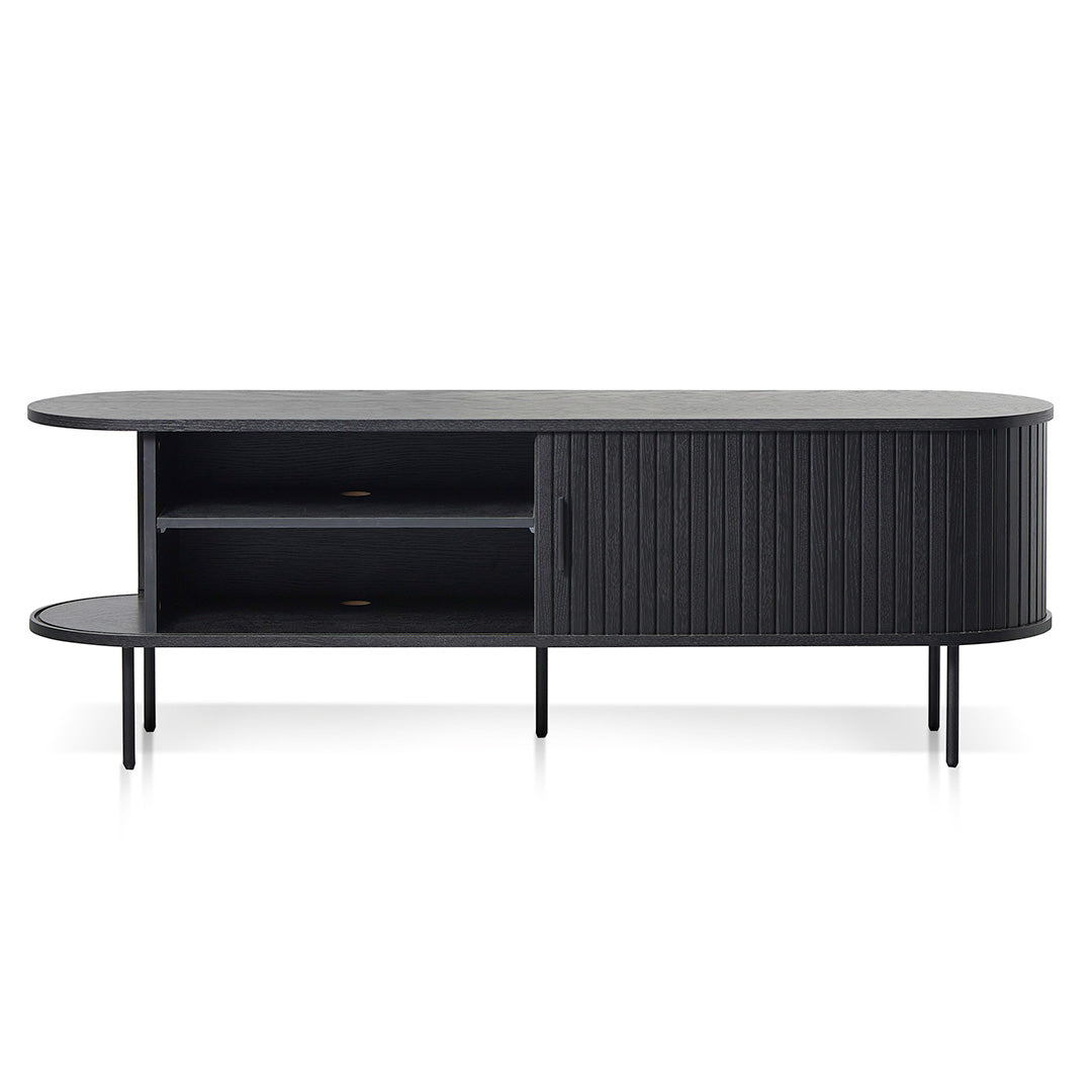 1.6m Palermo TV Entertainment Unit - Full Black