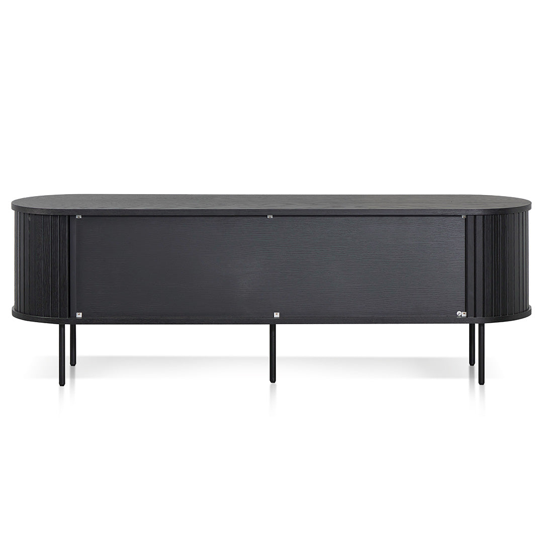 1.6m Palermo TV Entertainment Unit - Full Black