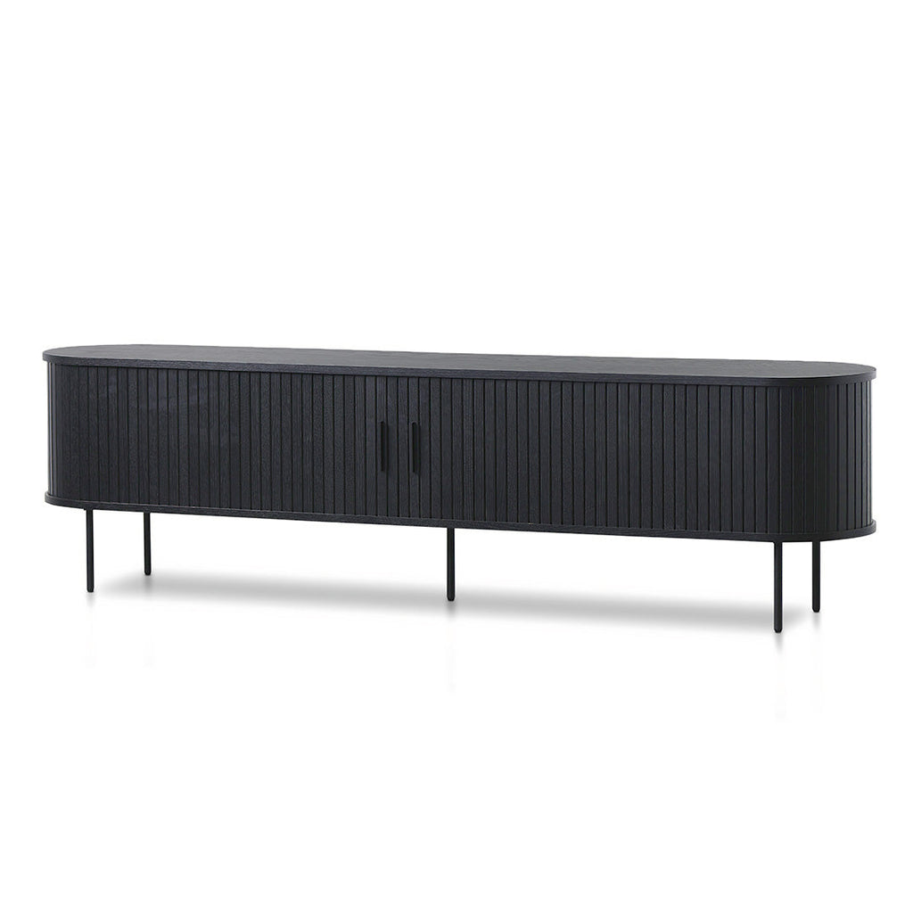 1.6m Palermo TV Entertainment Unit - Full Black