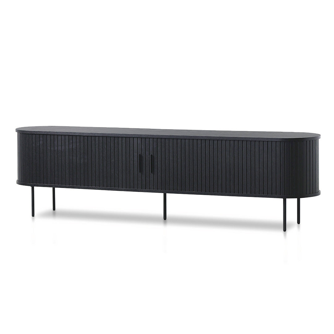 1.6m Palermo TV Entertainment Unit - Full Black