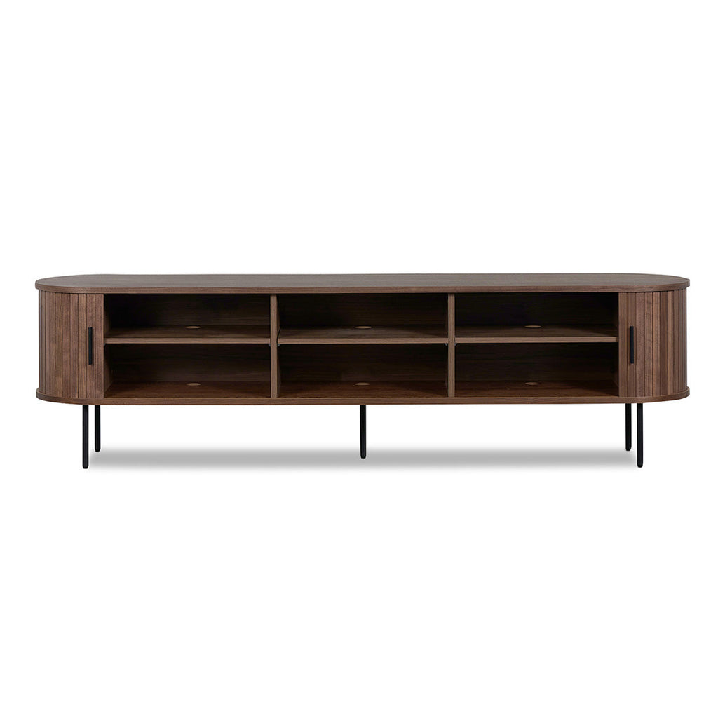 2m Palermo TV Entertainment Unit - Walnut