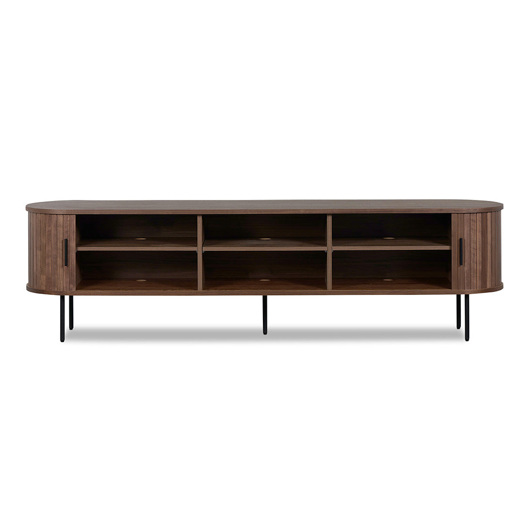 2m Palermo TV Entertainment Unit - Walnut