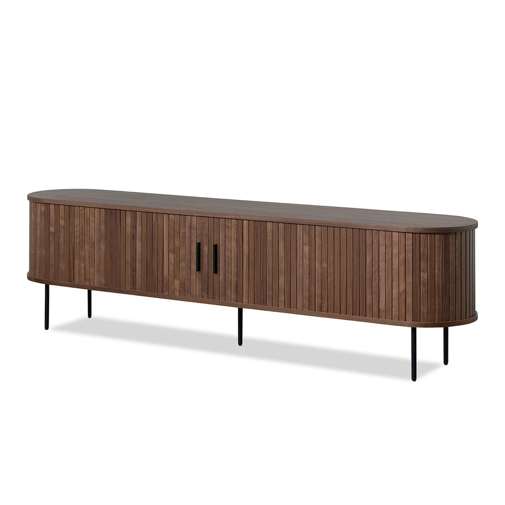 2m Palermo TV Entertainment Unit - Walnut