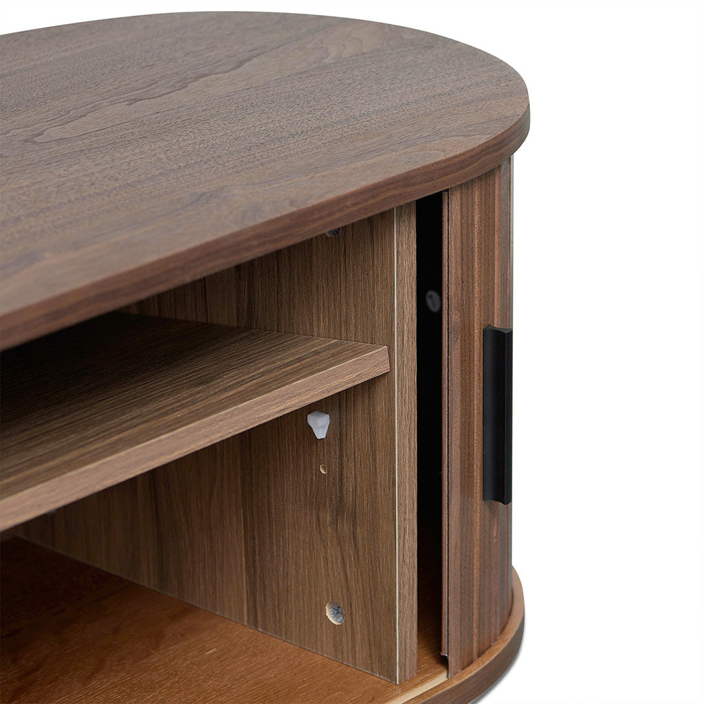 2m Palermo TV Entertainment Unit - Walnut