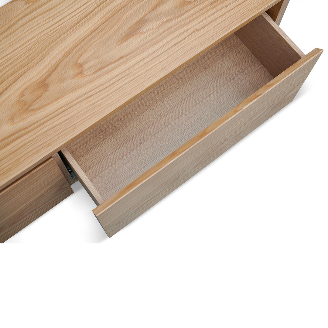 Expandable Palermo TV Entertainment Unit - Natural Oak