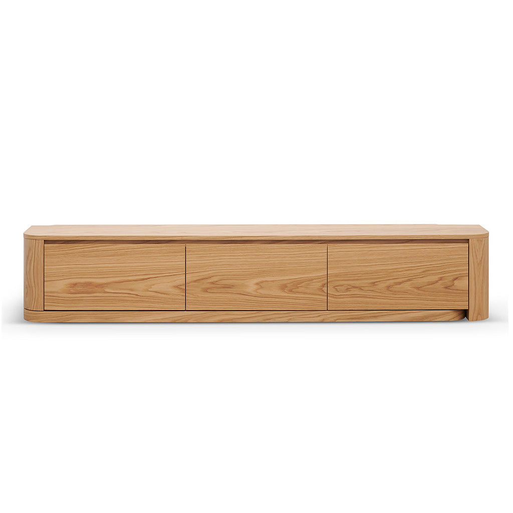 Expandable Palermo TV Entertainment Unit - Natural Oak