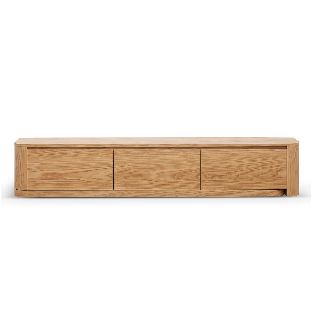 Expandable Palermo TV Entertainment Unit - Natural Oak