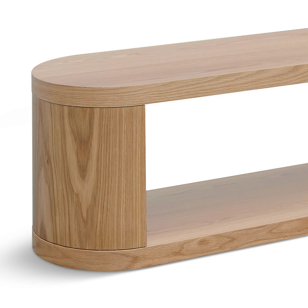Extendable Palermo TV Entertainment Unit - Natural Oak