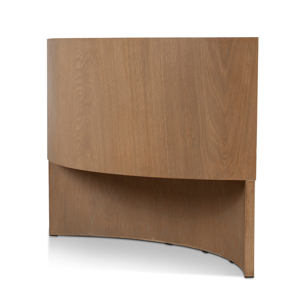 2m Palermo TV Entertainment Unit - Dusty Oak
