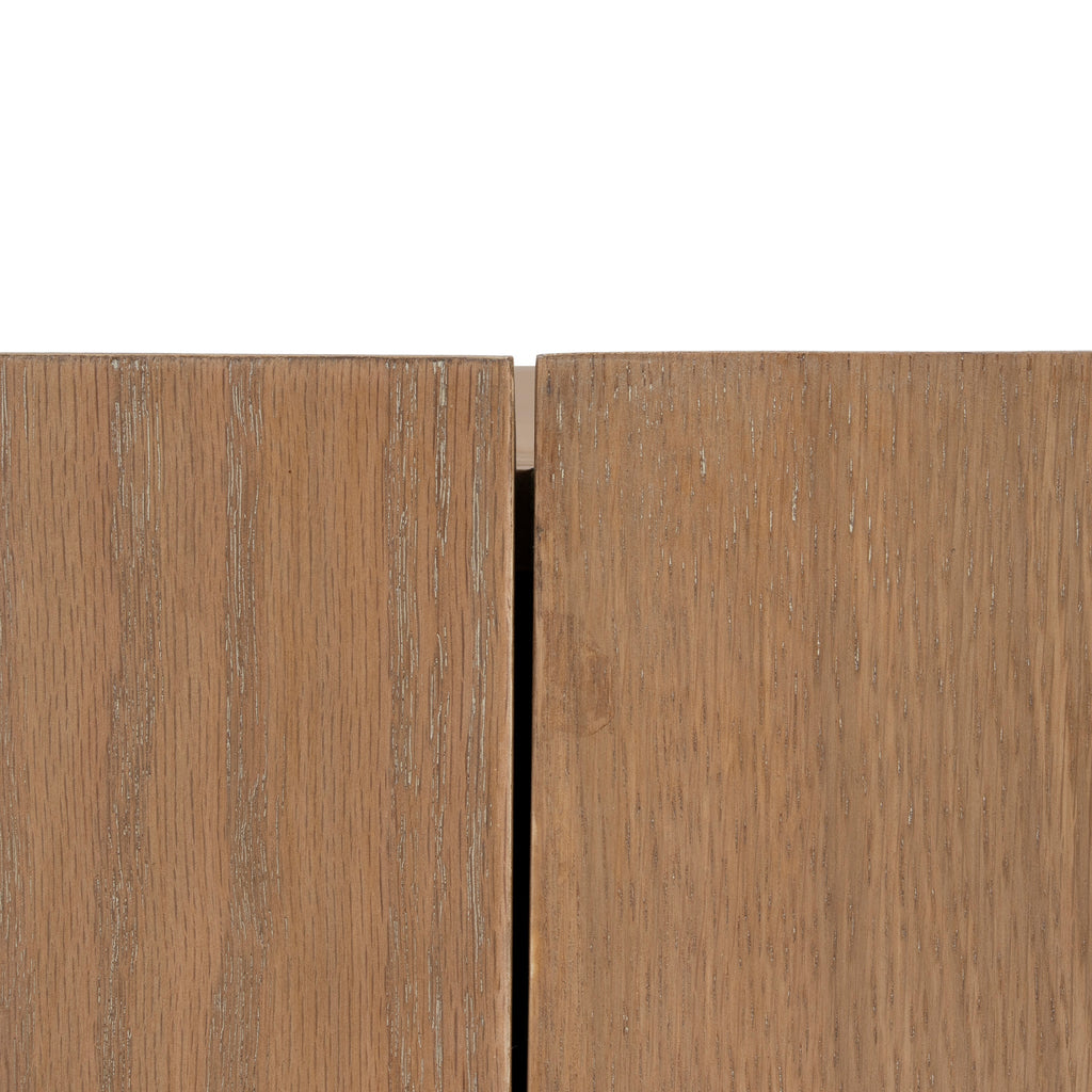 2m Palermo TV Entertainment Unit - Dusty Oak