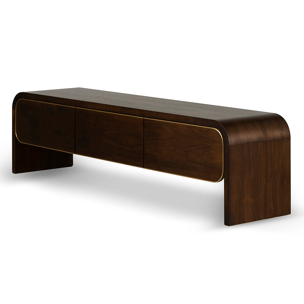 2m Palermo TV Entertainment Unit - Walnut
