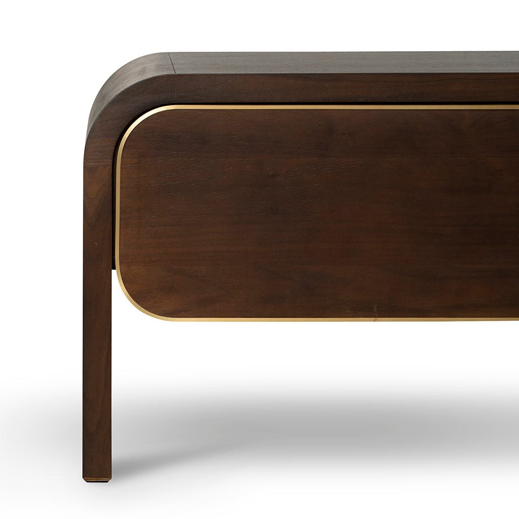 2m Palermo TV Entertainment Unit - Walnut