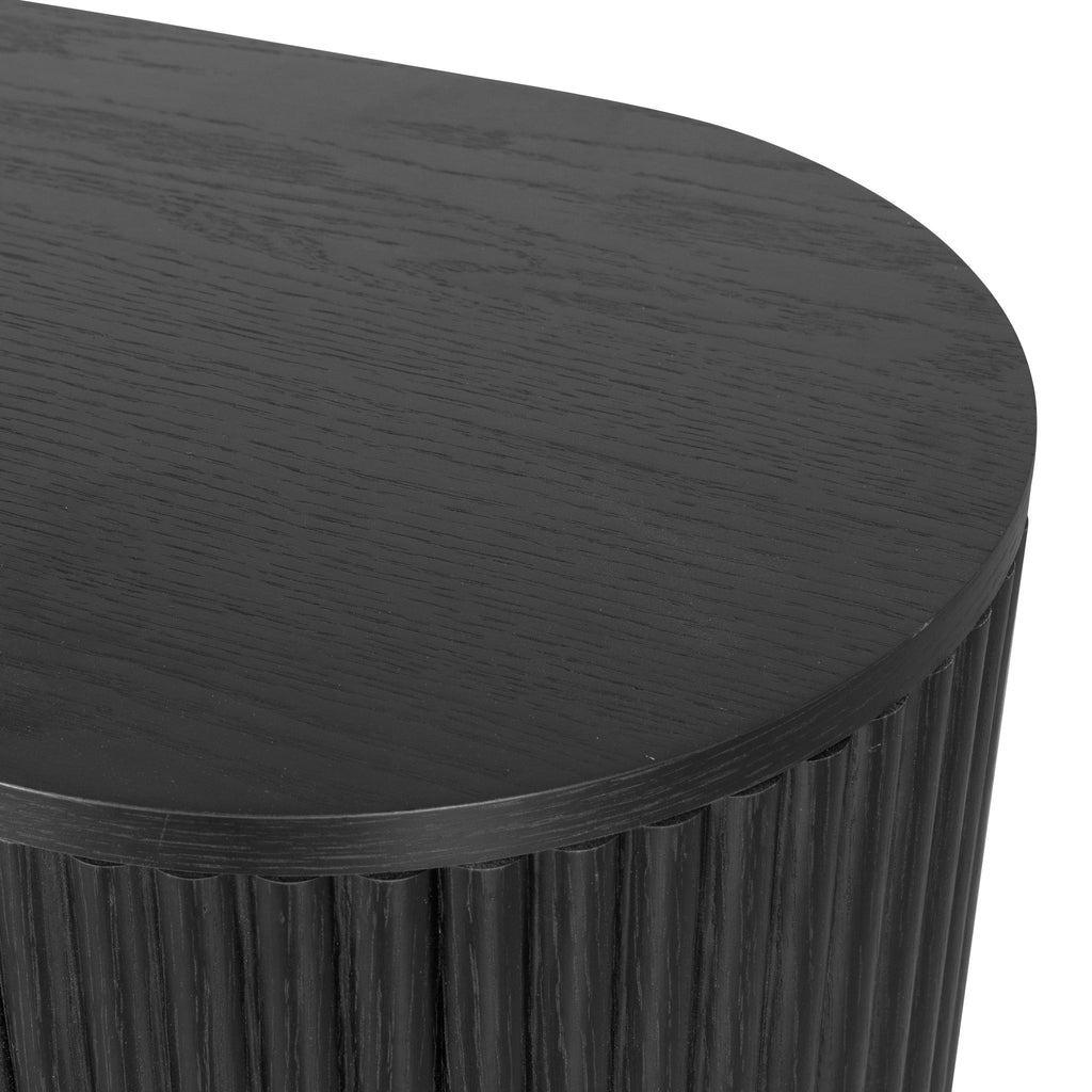 2m Palermo TV Entertainment Unit - Full Black