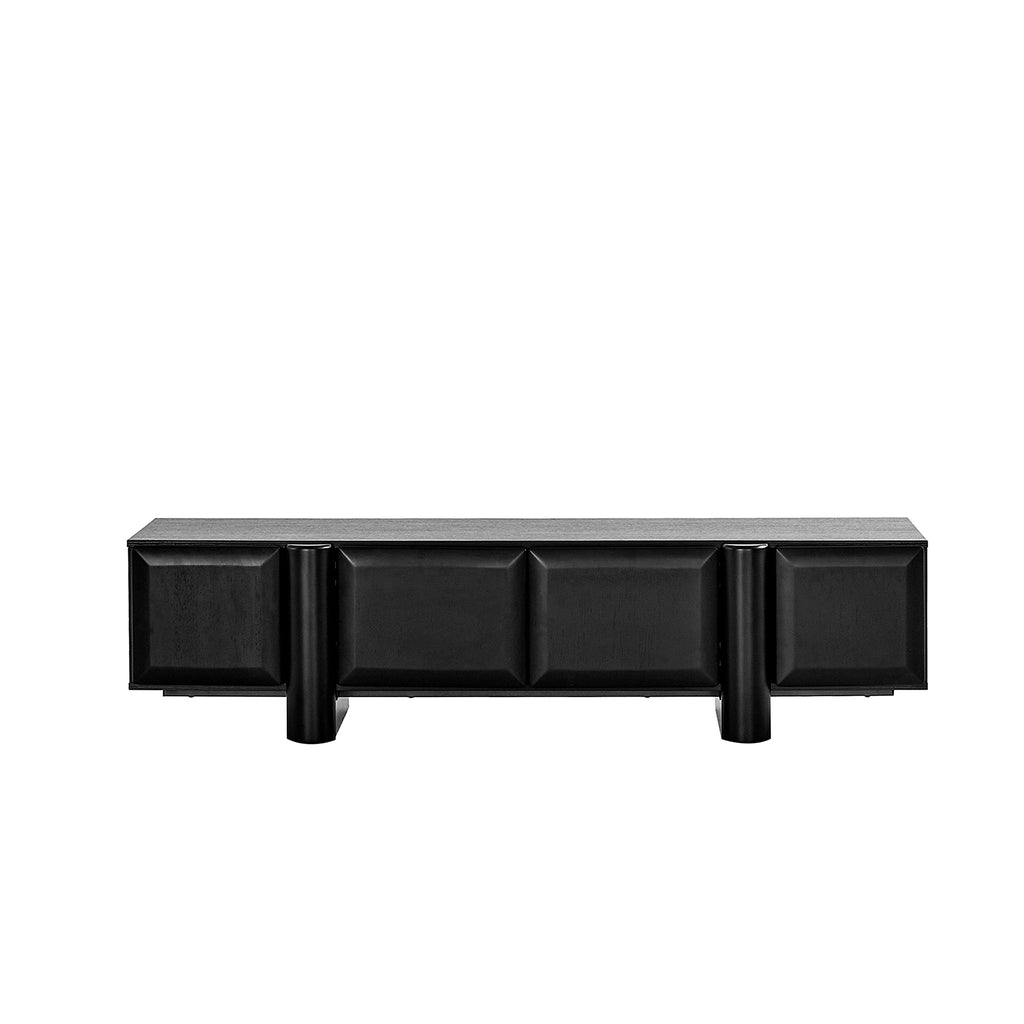 1.6m Palermo TV Entertainment Unit - Full Black
