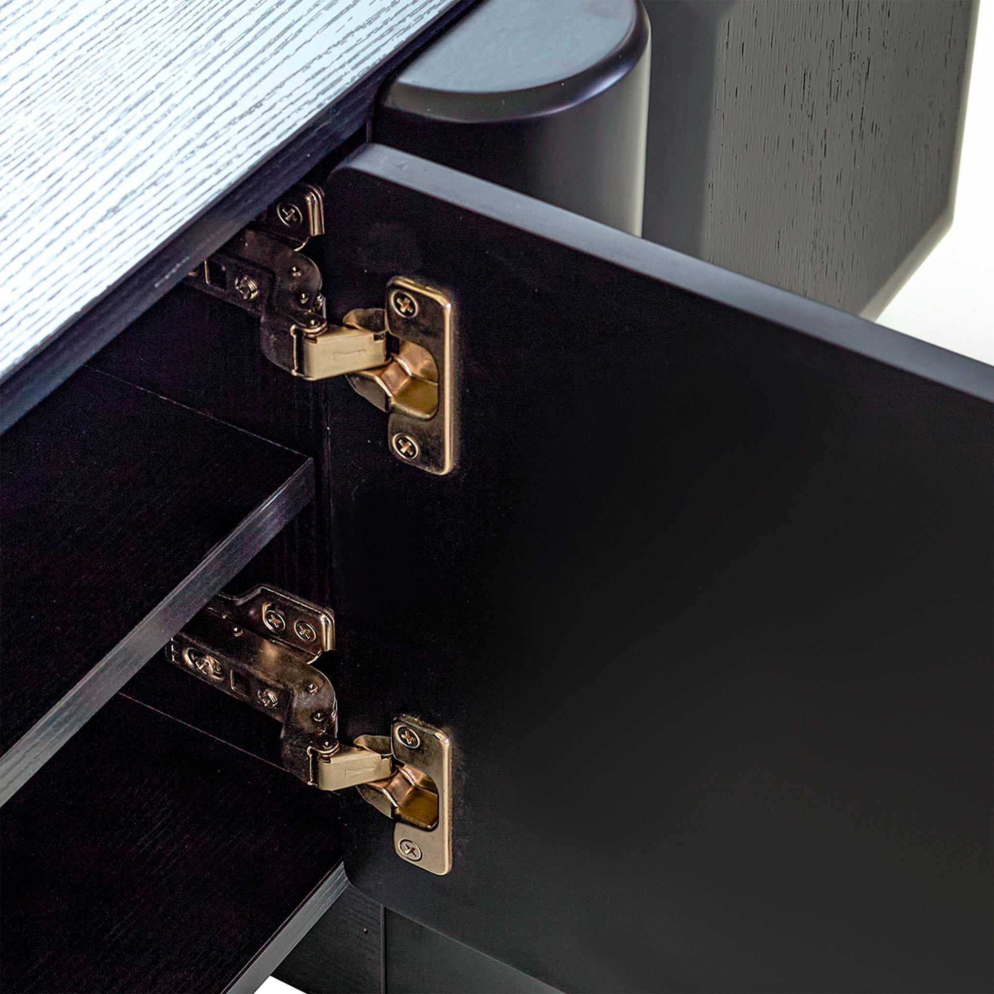 1.6m Palermo TV Entertainment Unit - Full Black