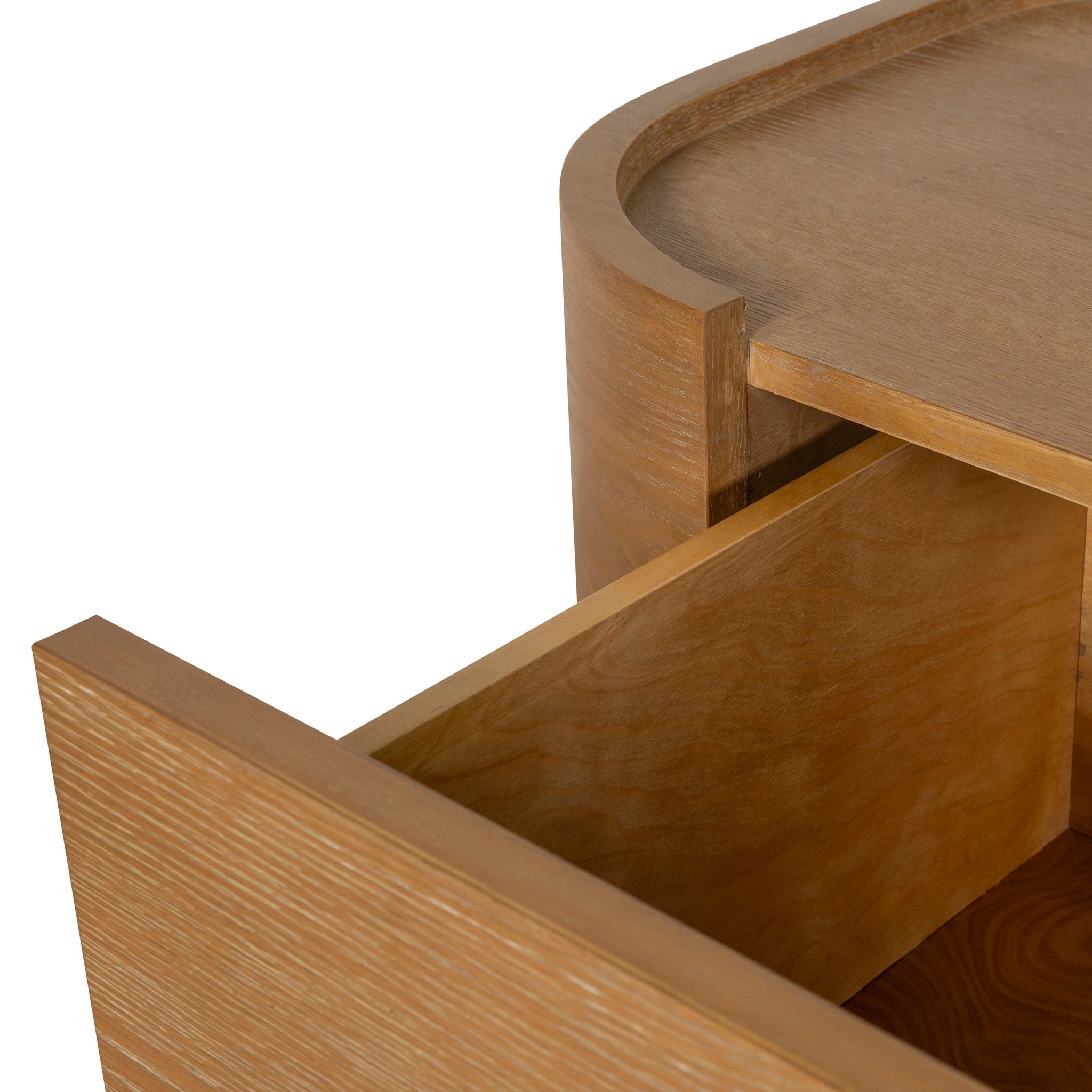 2.2m Palermo TV Entertainment Unit - Dusty Oak