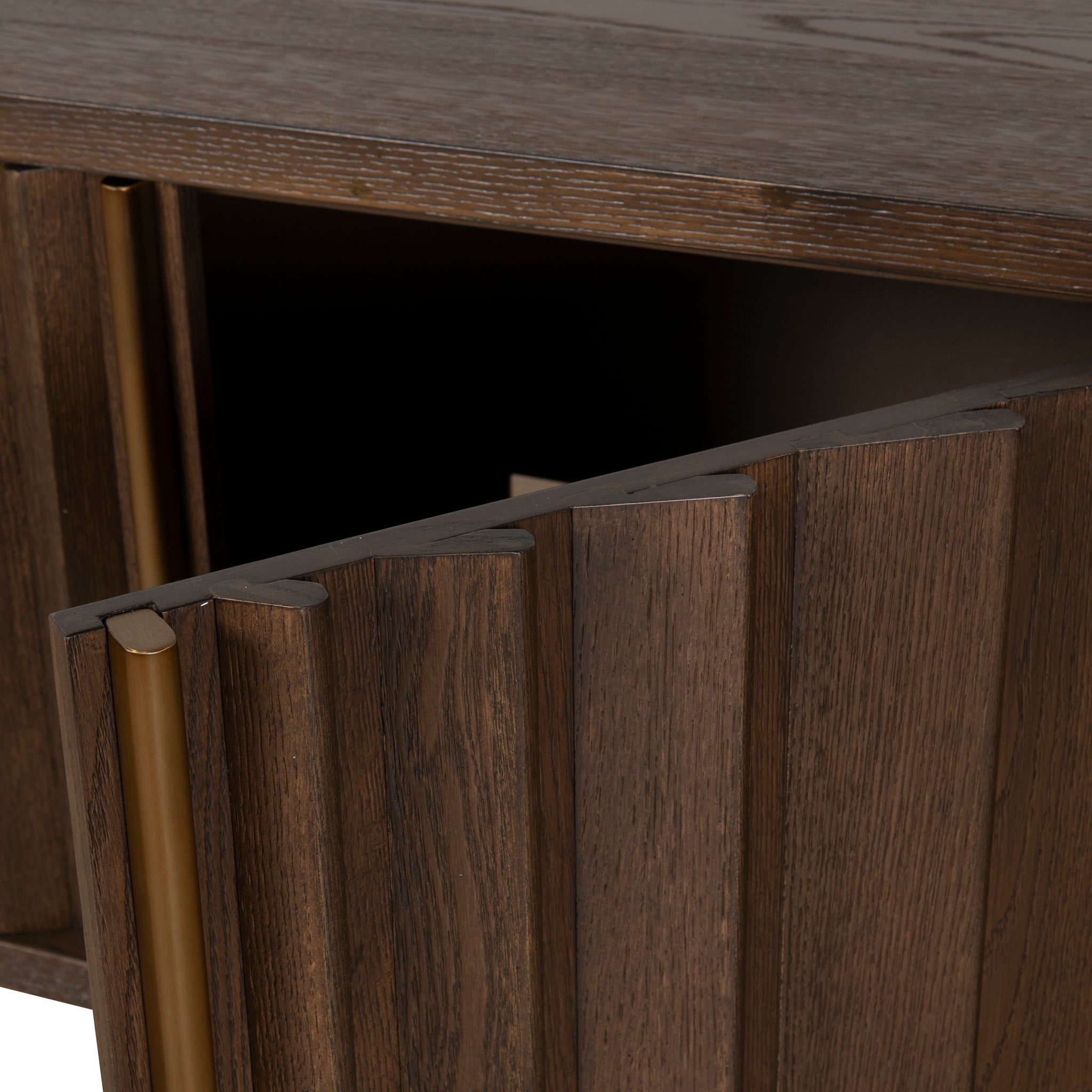 2m Palermo TV Entertainment Unit - Caramel Oak
