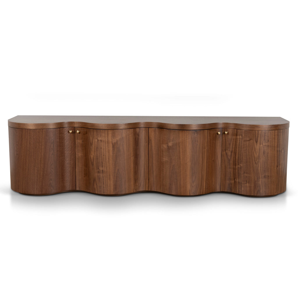2.15m Palermo TV Entertainment Unit - Light Walnut