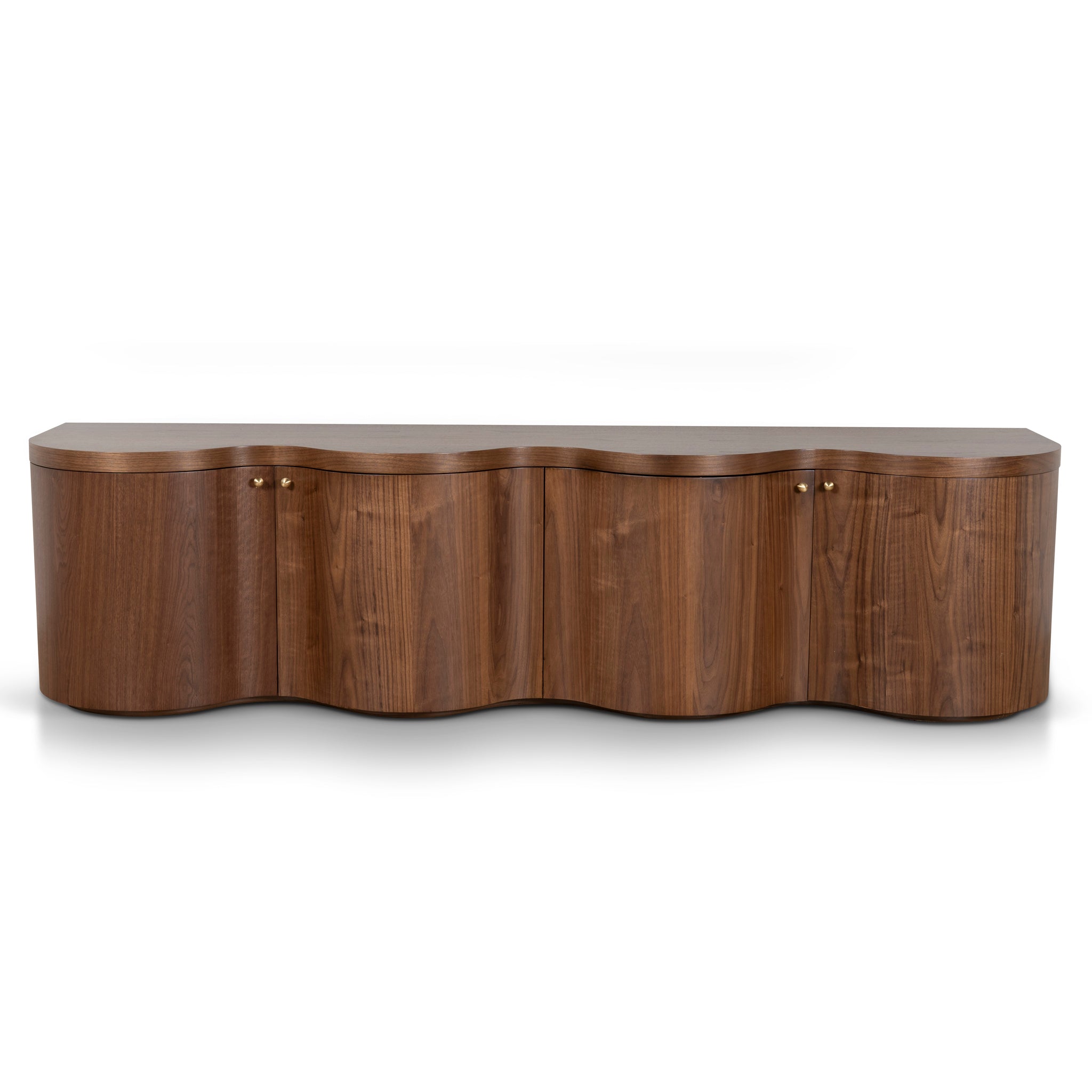 2.15m Palermo TV Entertainment Unit - Light Walnut