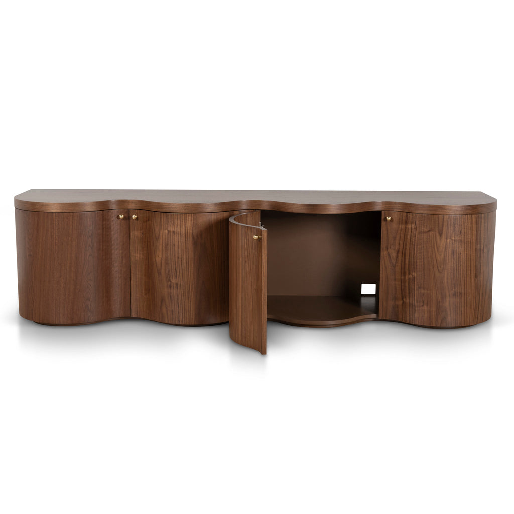 2.15m Palermo TV Entertainment Unit - Light Walnut