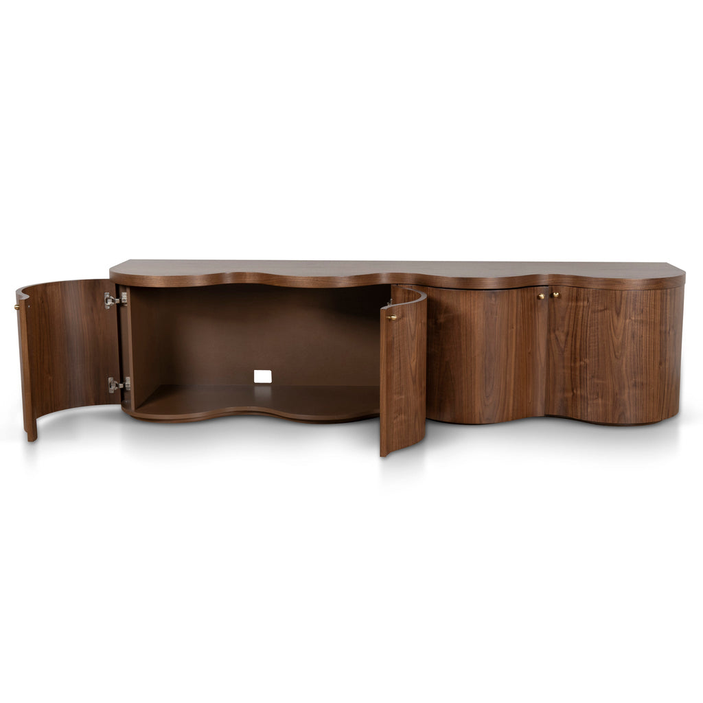 2.15m Palermo TV Entertainment Unit - Light Walnut