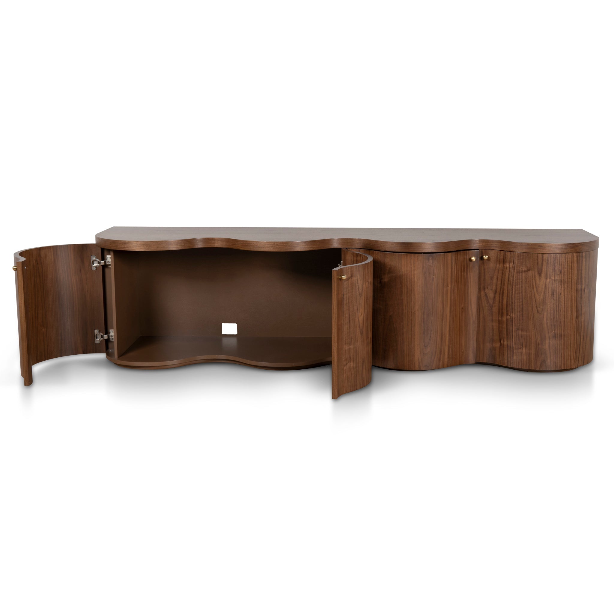 2.15m Palermo TV Entertainment Unit - Light Walnut