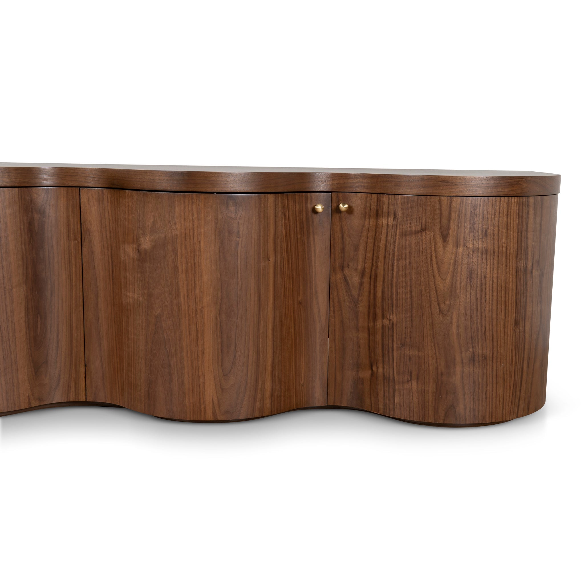 2.15m Palermo TV Entertainment Unit - Light Walnut