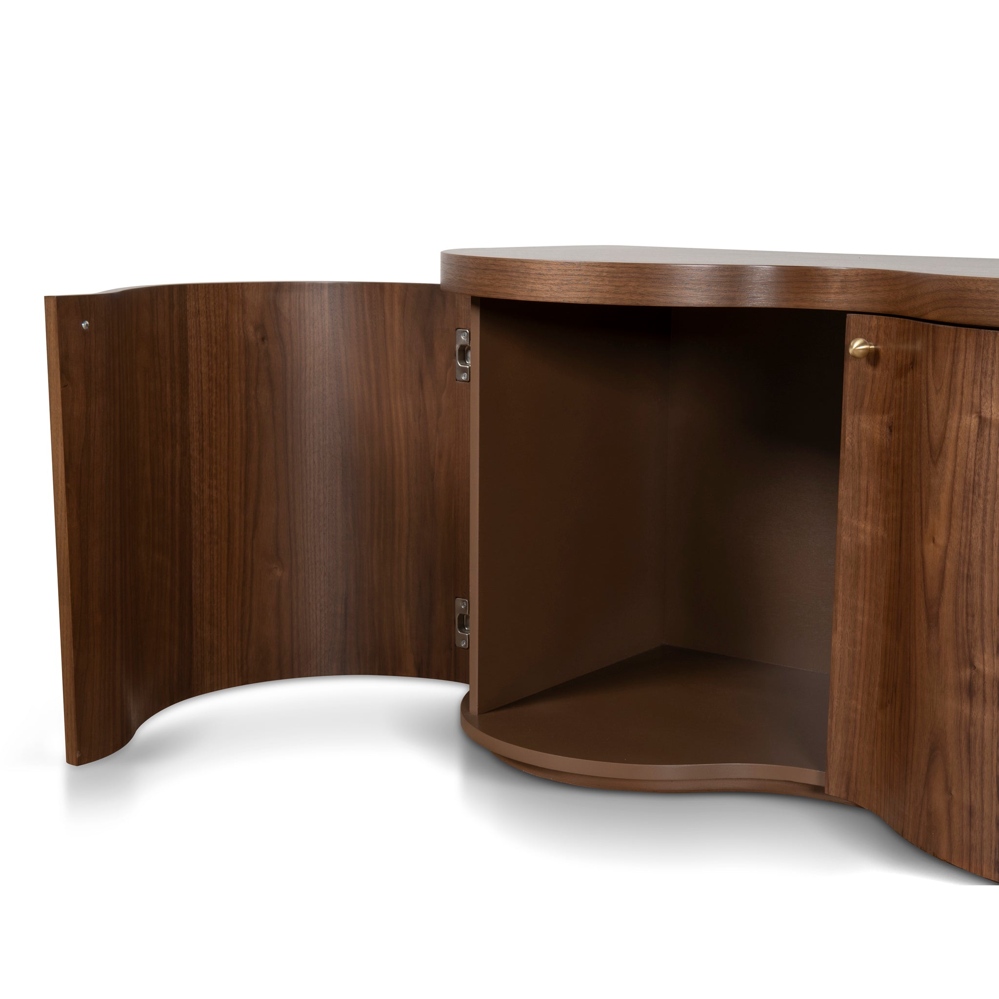 2.15m Palermo TV Entertainment Unit - Light Walnut