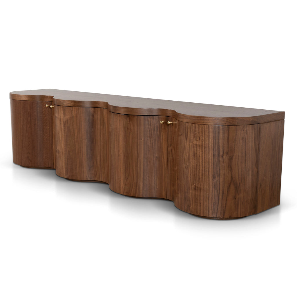 2.15m Palermo TV Entertainment Unit - Light Walnut