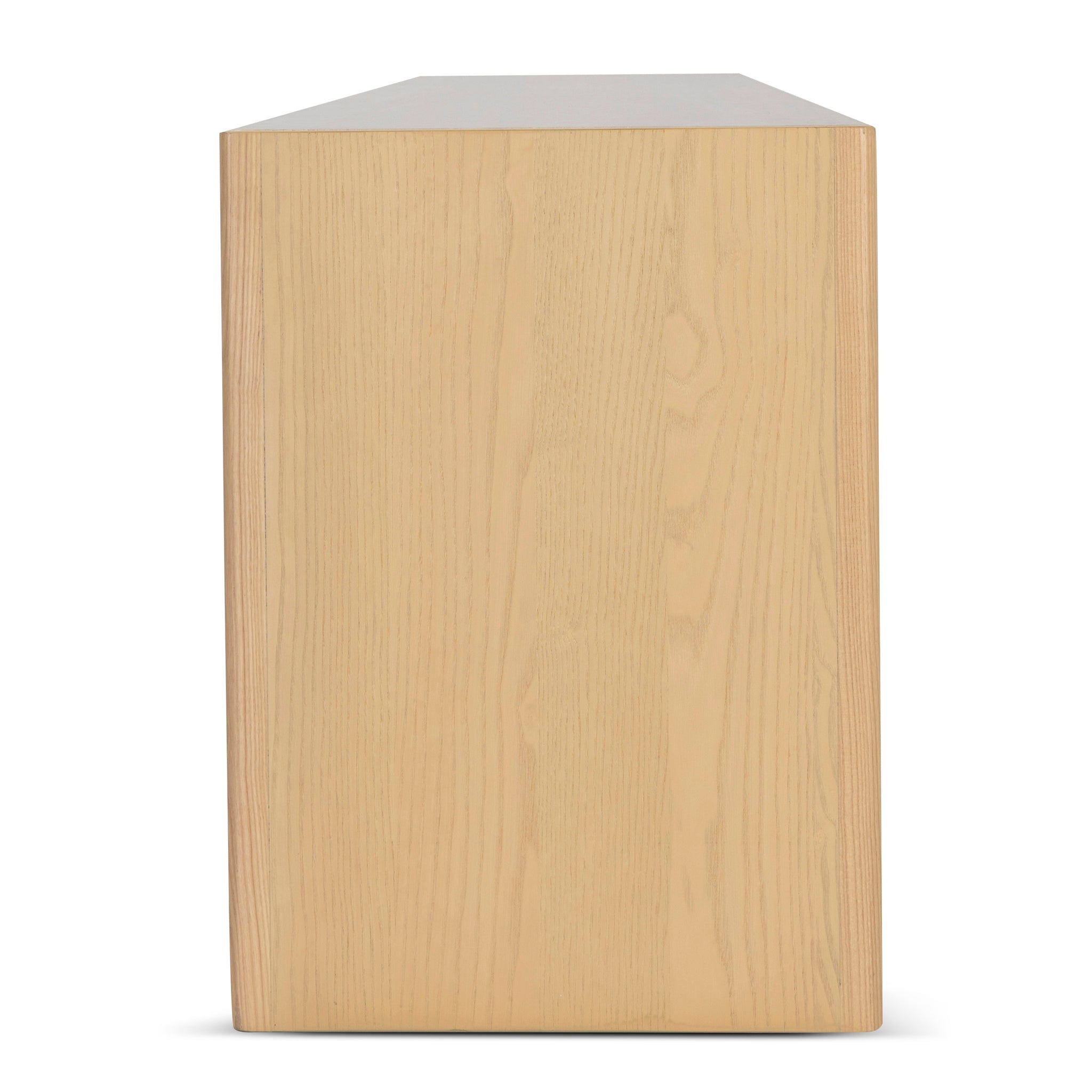 2.1m Travertine Top Palermo TV Entertainment Unit - Creme Ash