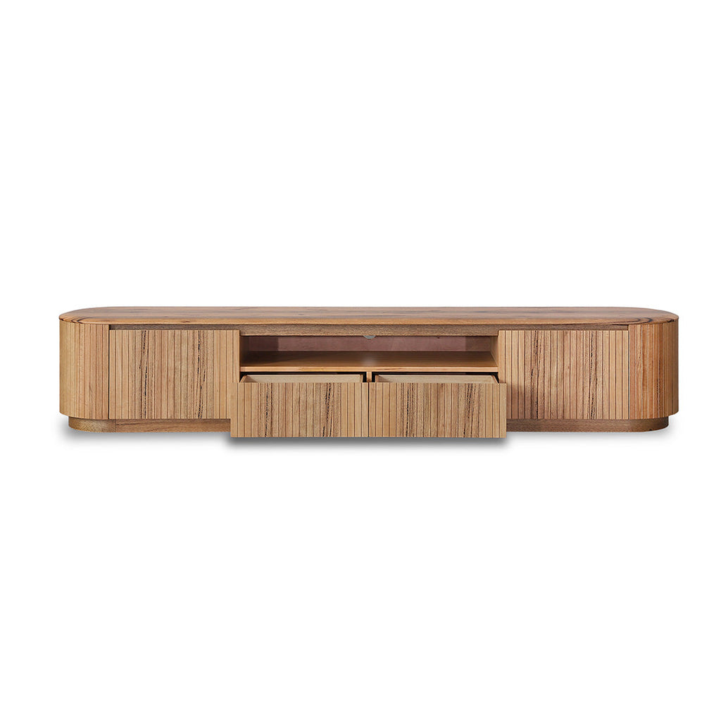 2.4m Palermo TV Entertainment Unit - Natural