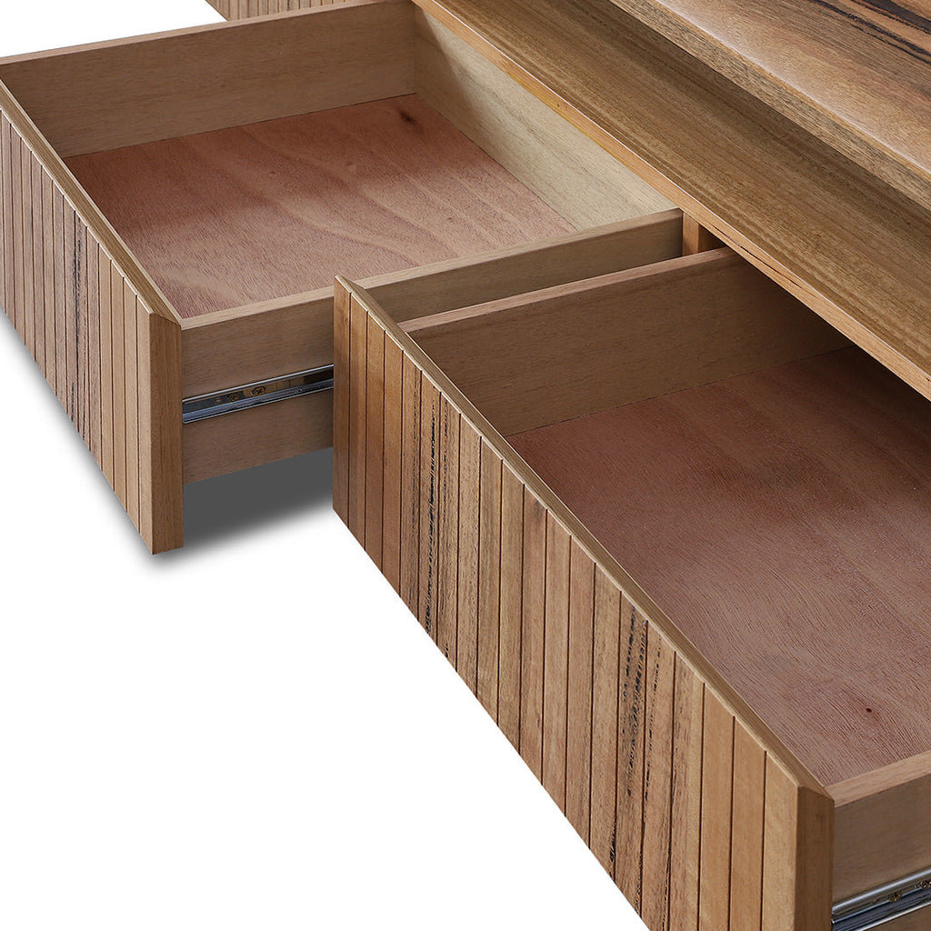 2.4m Palermo TV Entertainment Unit - Natural