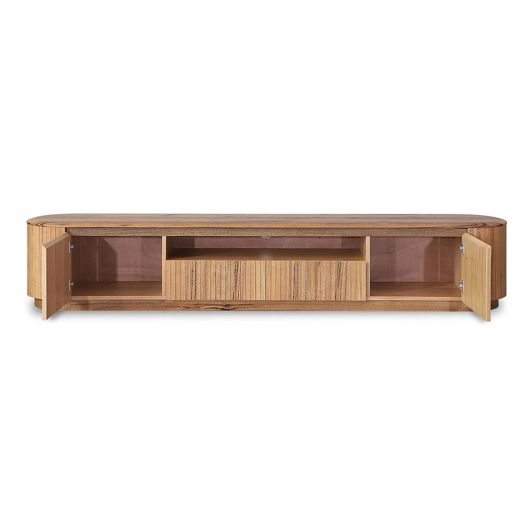 2.4m Palermo TV Entertainment Unit - Natural