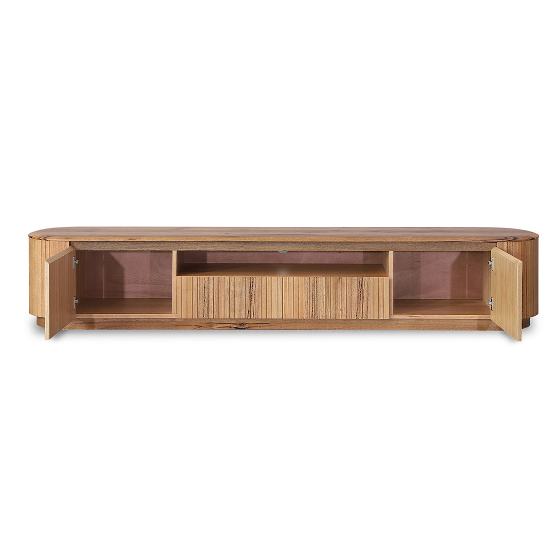 2.4m Palermo TV Entertainment Unit - Natural