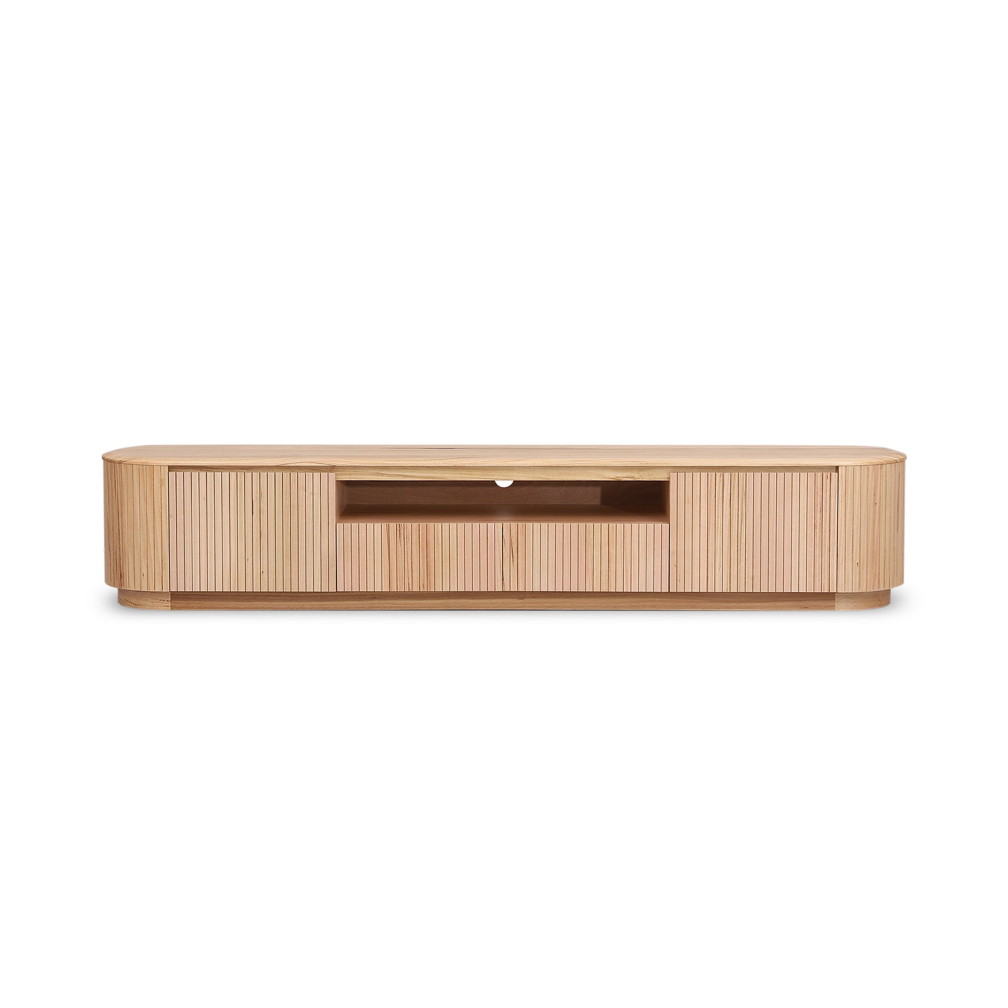 2.4m Palermo TV Entertainment Unit - NZ Natural Ash
