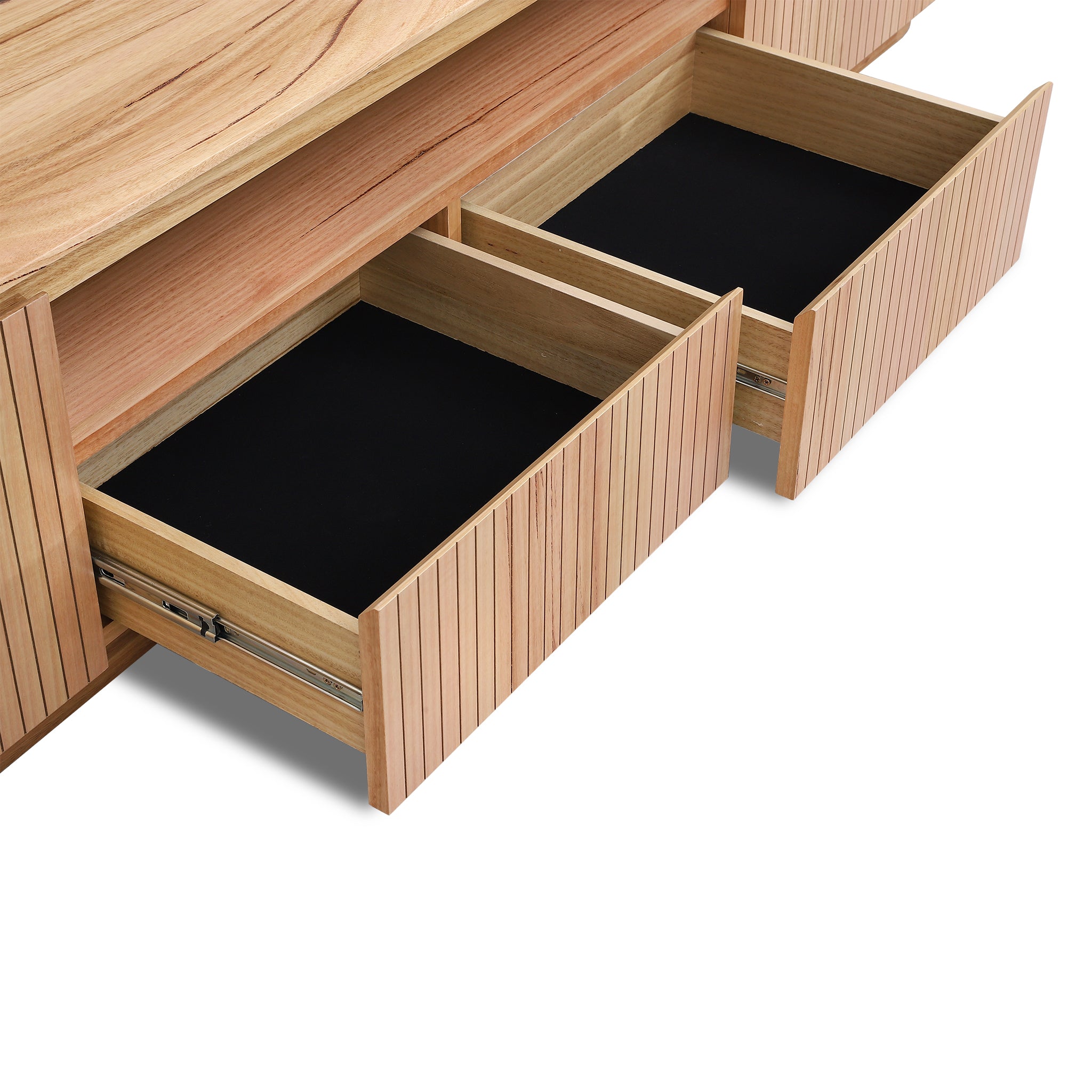 2.4m Palermo TV Entertainment Unit - NZ Natural Ash