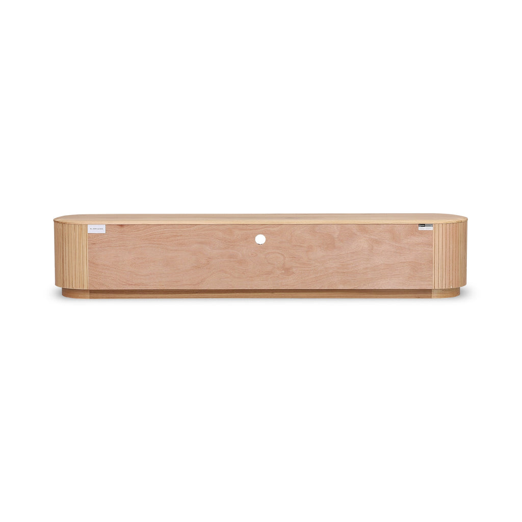 2.4m Palermo TV Entertainment Unit - NZ Natural Ash