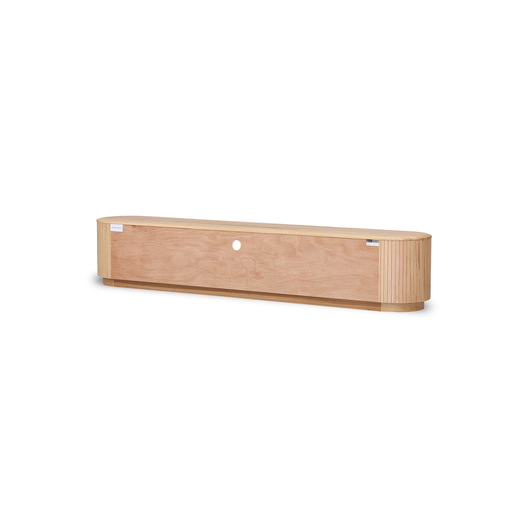 2.4m Palermo TV Entertainment Unit - NZ Natural Ash