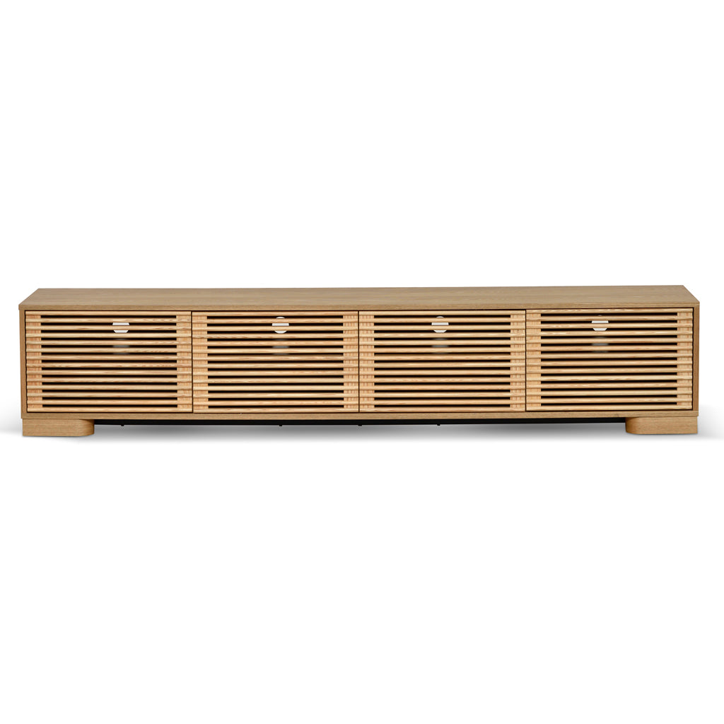 2.3m Palermo TV Entertainment Unit - Natural