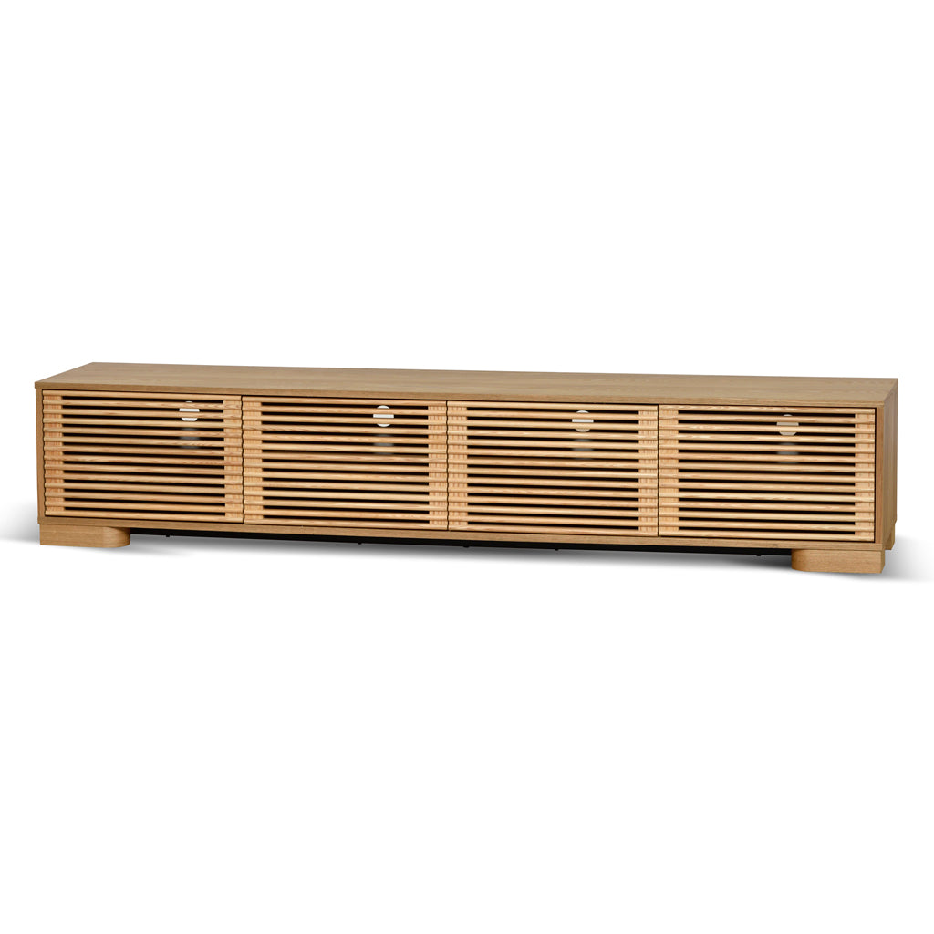 2.3m Palermo TV Entertainment Unit - Natural