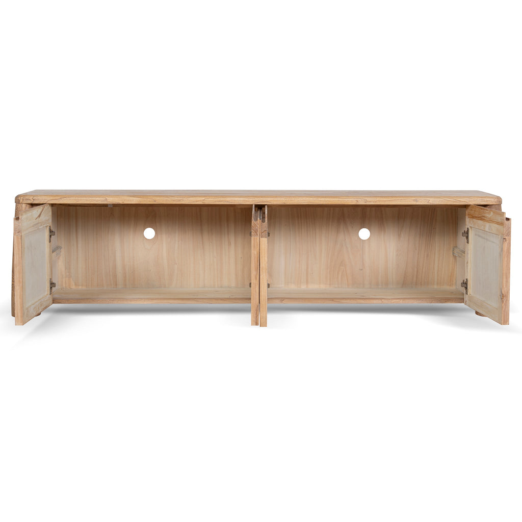 2m Palermo TV Entertainment Unit - Natural