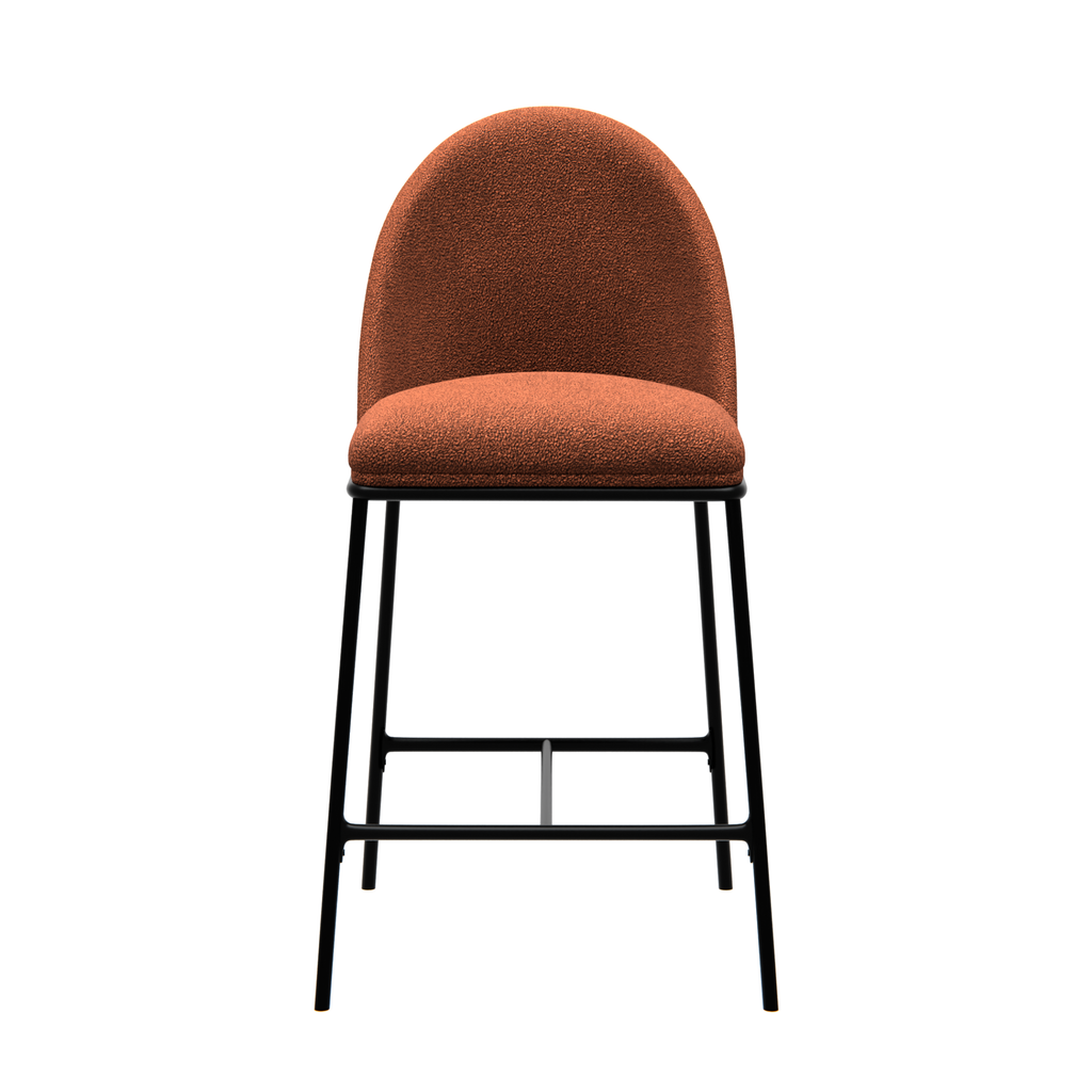 Fjordic Bar Stool Terracotta (Set of 2)