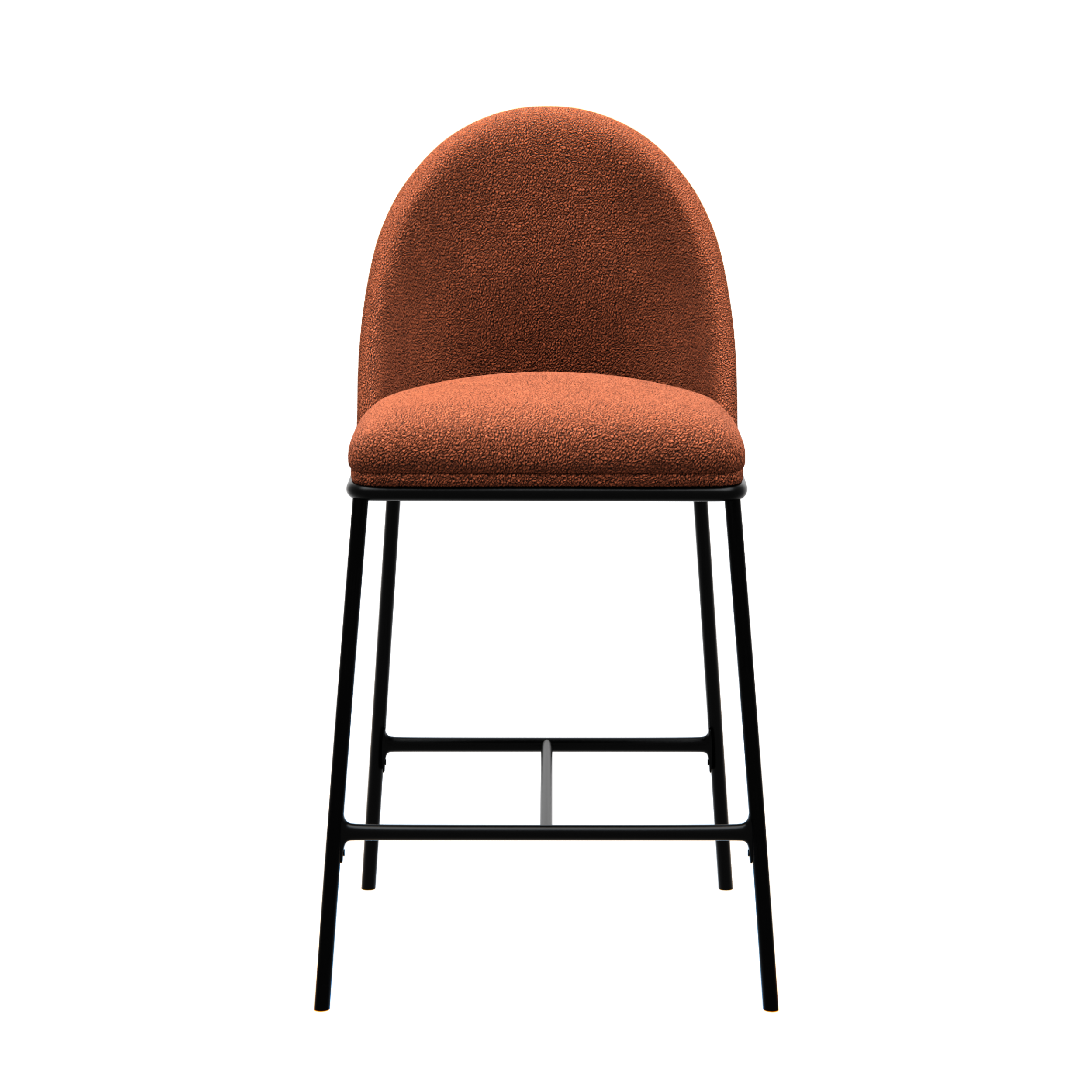 Fjordic Bar Stool Terracotta (Set of 2)
