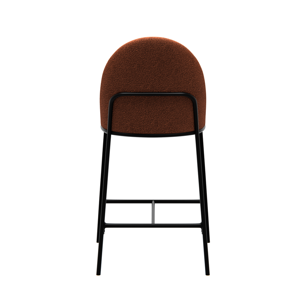 Fjordic Bar Stool Terracotta (Set of 2)