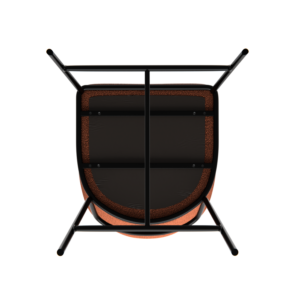 Fjordic Bar Stool Terracotta (Set of 2)