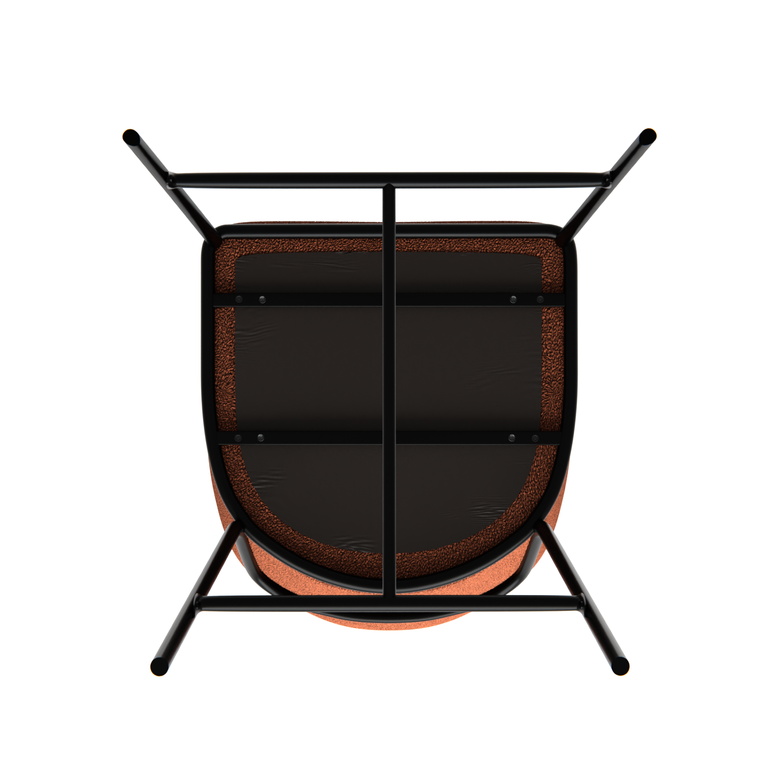 Fjordic Bar Stool Terracotta (Set of 2)
