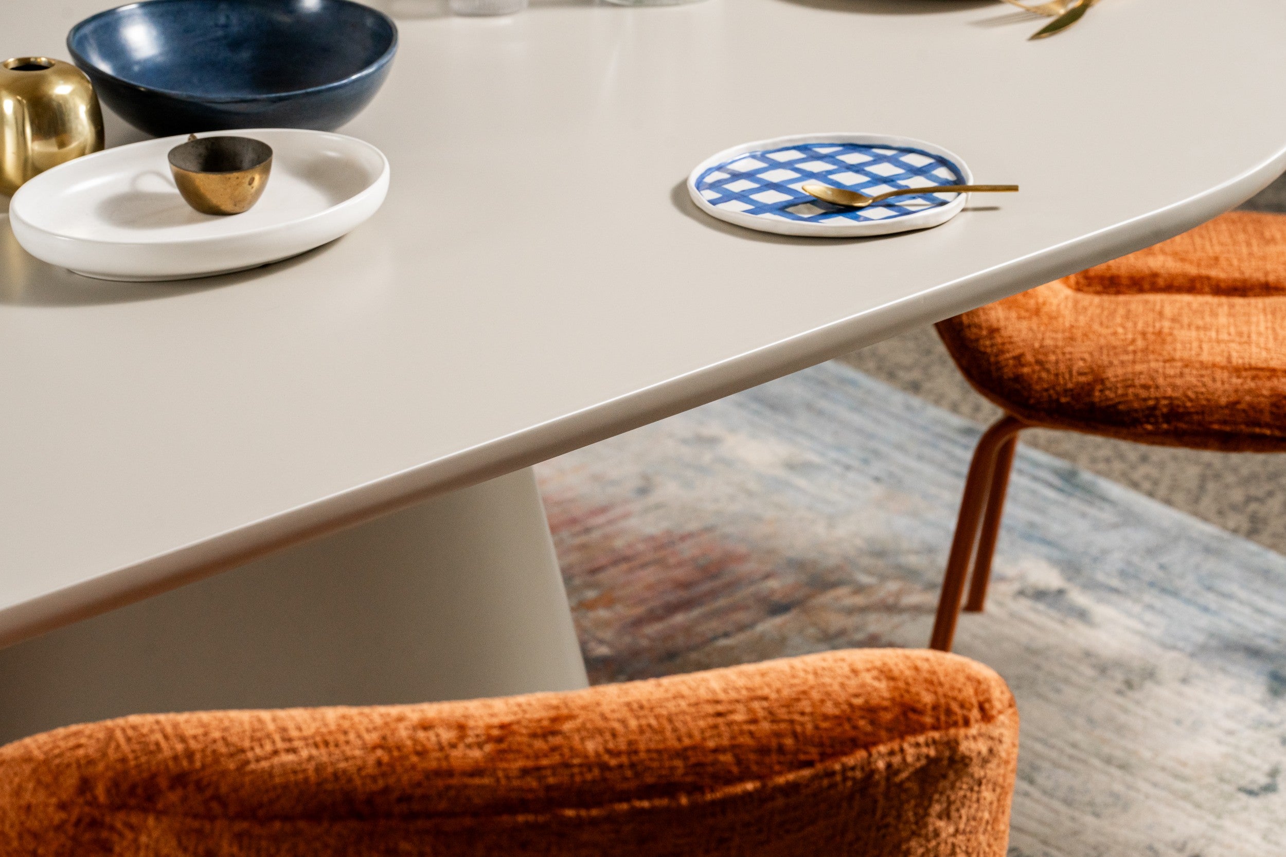 Citrine Dining Table Putty