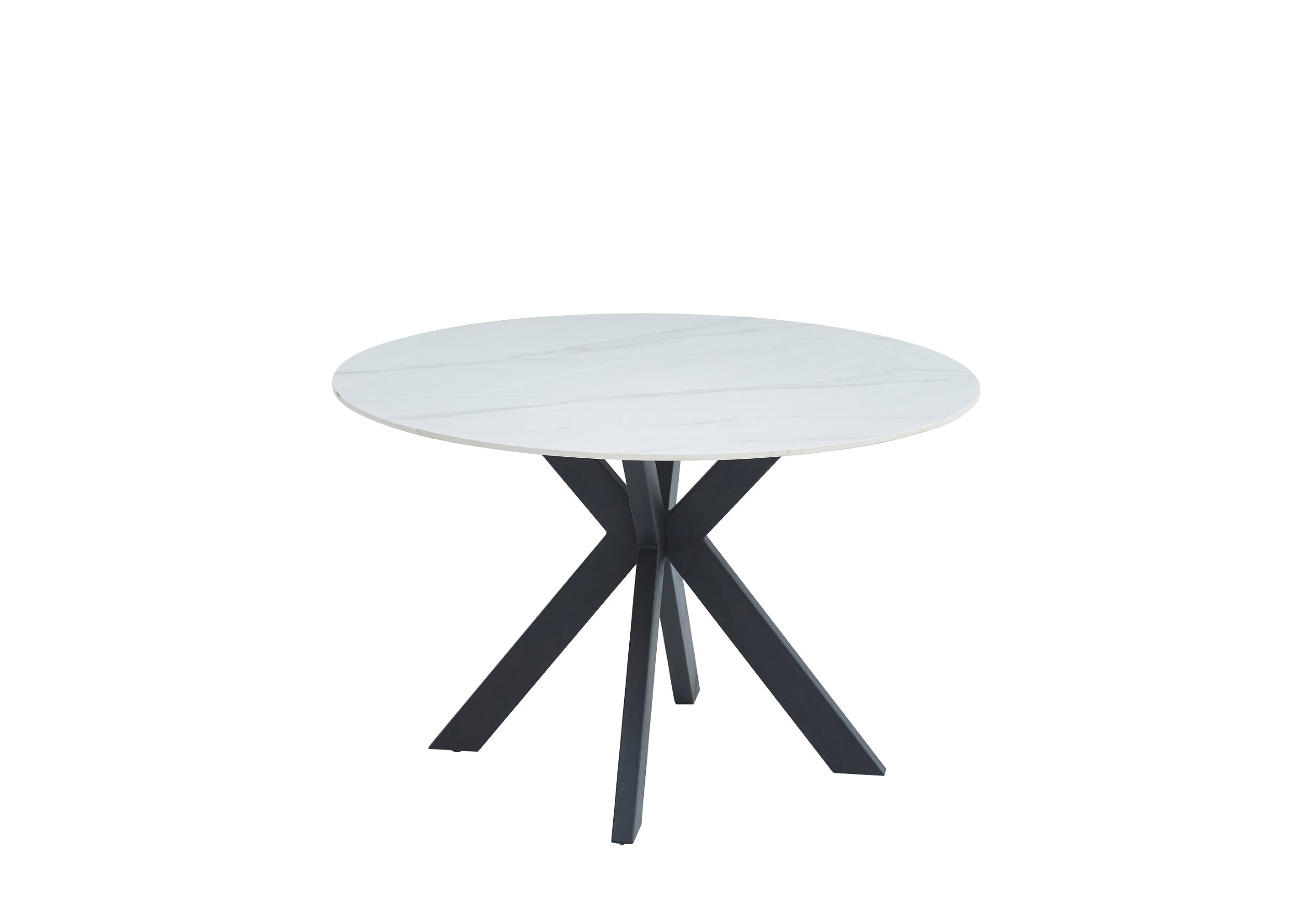 Venezia Round Dining Table Snow White