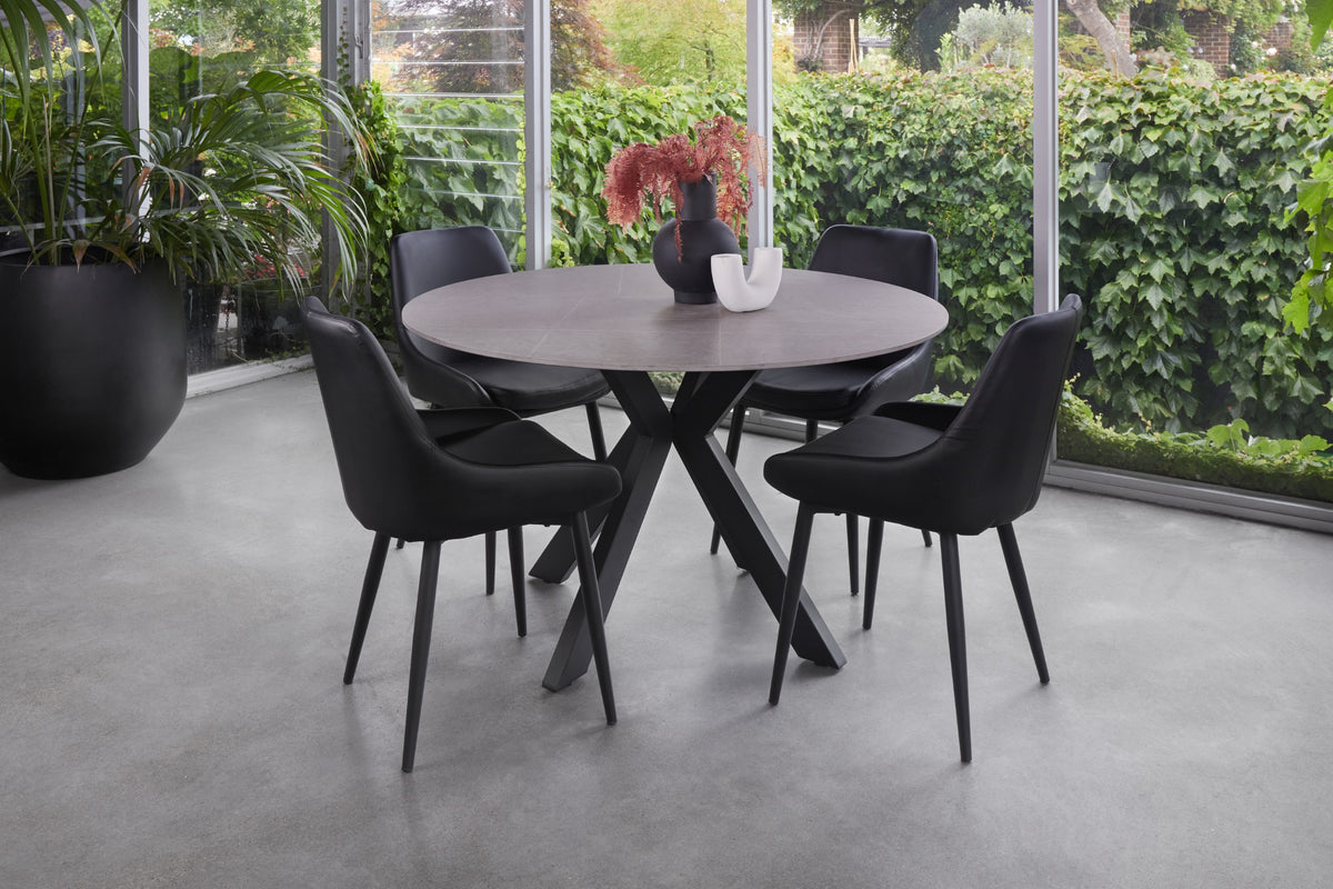 Costiva Dining Chair Black (Set of 2)