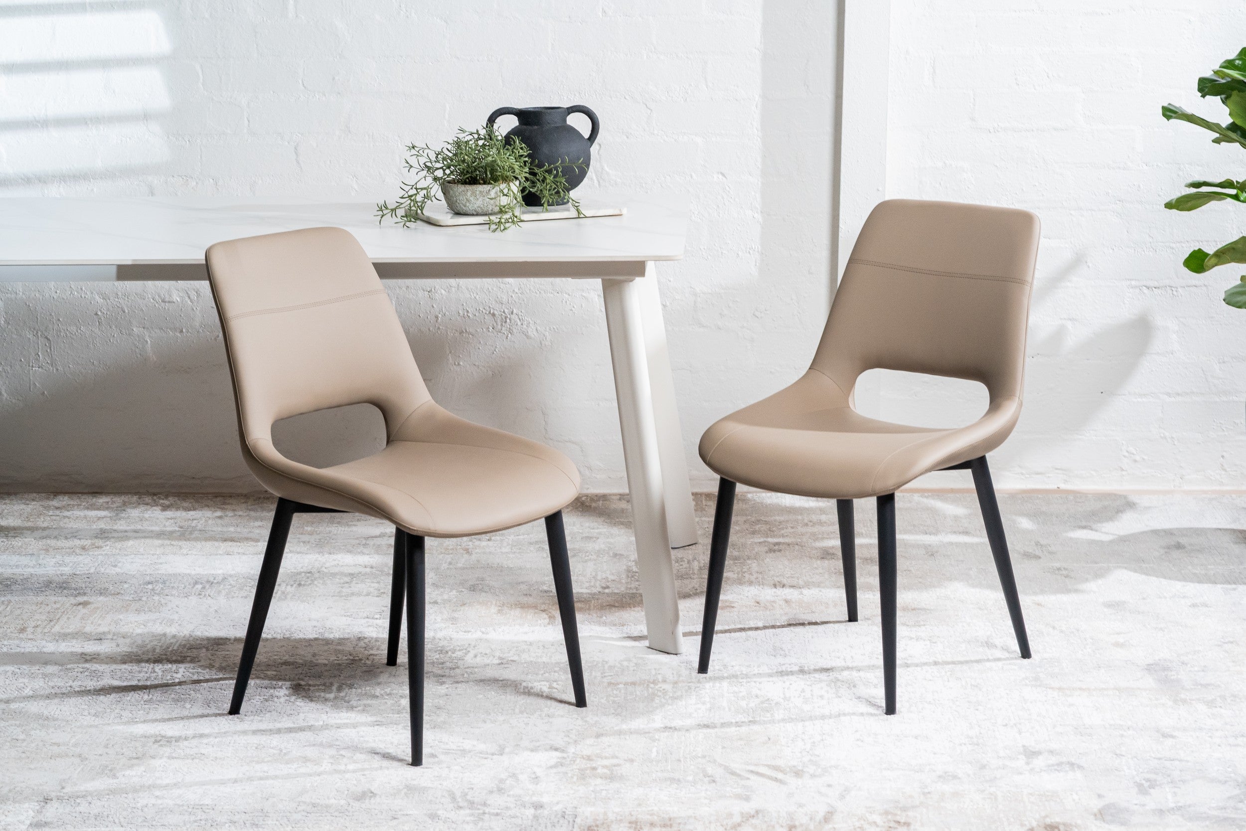 Vienne Dining Chair Taupe (Set of 2)